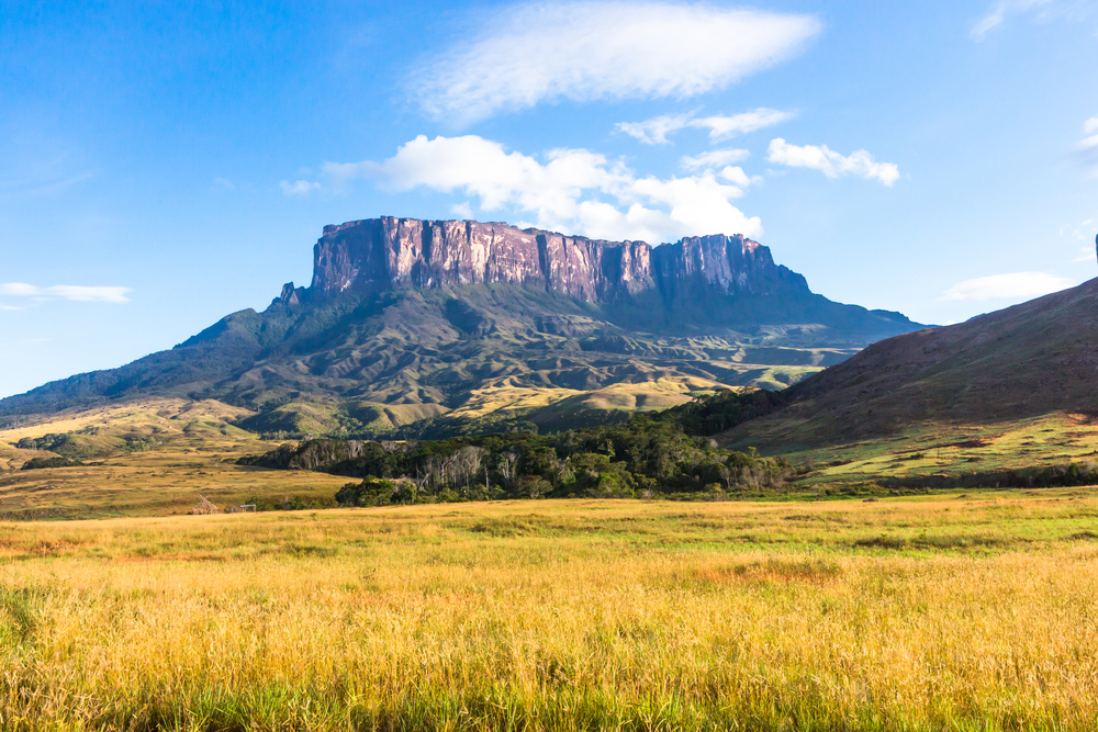 Monte Roraima: Relevo região norte do Brasil