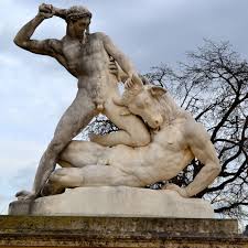 O Mito do Minotauro representa de forma figurada o processo de liberdade e triunfo da cultura grega diante da cultura cretense.