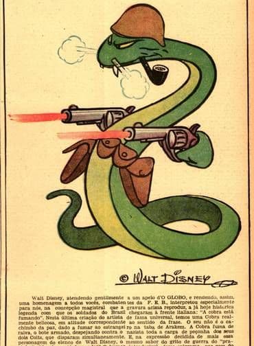 Qual a origem da expressão: A cobra vai fumar?