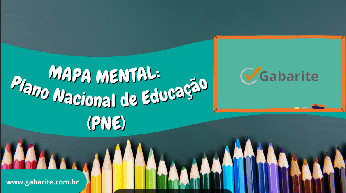 Mapas Mentais de PNE - Plano Nacional de Educação