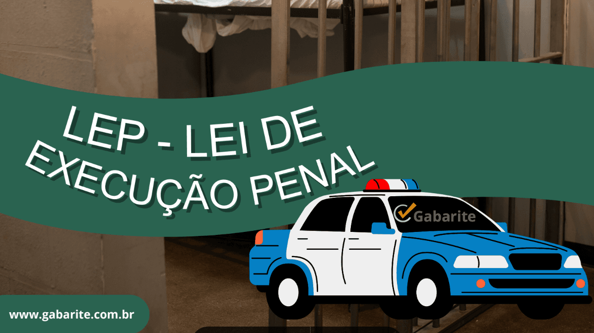Mapas Mentais de  LEP - Lei de Execuções Penais